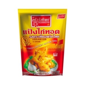 pdc_ครัววังทิพย์ แป้งไก่ทอด รสกระเทียมพริกไทยดำ 500 ก.