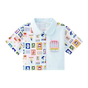 pdc_เบสิโค เสื้อเด็กหญิง รุ่น FMMX2502LG007 สีฟ้า