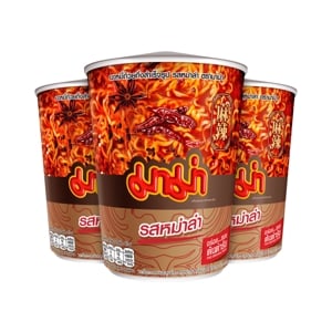 pdc_มาม่า บะหมี่ถ้วยกึ่งสำเร็จรูป รสหม่าล่า 60 ก. แพ็ค 3
