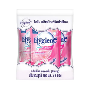 pdc_ไฮยีน น้ำยารีดผ้าเรียบ กลิ่นพิ้งค์ บลอสซั่ม 500 มล. แพ็ค 3