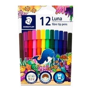 pdc_สเต็ดเล่อร์ ปากกาเมจิก รุ่นลูน่า 12 สี