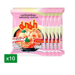 pdc_มาม่า บะหมี่กึ่งสำเร็จรูป รสต้มยำกุ้ง 55 ก. แพ็ค 10
