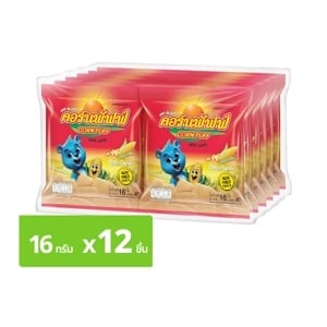 pdc_คอร์นพัฟฟ์ ข้าวโพดอบกรอบ รสดั้งเดิม 16 ก. แพ็ค 12