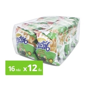 pdc_ตะวัน ขนมอบกรอบ รสสาหร่ายทรงเครื่อง 14 ก. แพ็ค 12