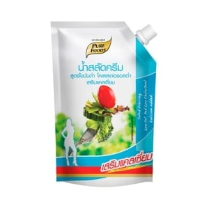 pdc_เพียวฟู้ดส์ น้ำสลัด สูตรไขมันต่ำ เสริมแคลเซียม 500 ก.