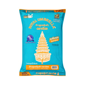 pdc_ตราฉัตร ข้าวขาว 15% สูตรคุ้มค่า 5 กก.
