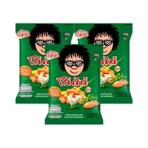 pdc_โก๋แก่ ถั่วลิสงอบกรอบ รสไก่ 75 ก. แพ็ค 3
