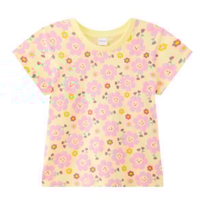pdc_เบสิโค เสื้อยืดเด็กหญิง รุ่น BCAL2503LG009 สีเหลือง