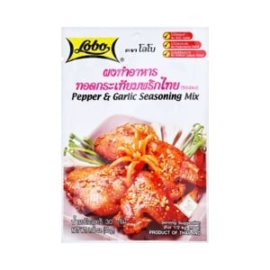 pdc_โลโบ ผงปรุงอาหารทอดกระเทียมพริกไทย 30 ก.