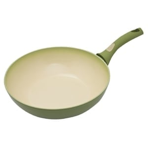 pdc_เบสิโค กระทะอะลูมิเนียมเคลือบเซรามิก รุ่น THE AVOCADO 28 ซม. สีอโวคาโด-ครีม