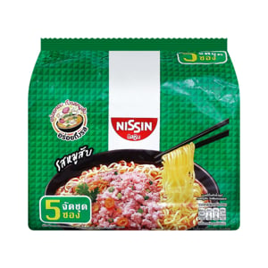 pdc_นิสชิน บะหมี่กึ่งสำเร็จรูป รสหมูสับ 60 ก. แพ็ค 5