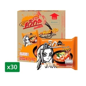 pdc_ไวไว ควิก บะหมี่กึ่งสำเร็จรูป รสต้มยำกุ้ง 60 ก. แพ็ค 30