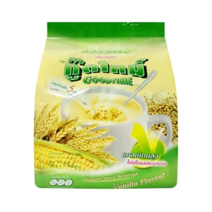 pdc_กู๊ดไทม์ เครื่องดื่มธัญพืชสำเร็จรูป กลิ่นวานิลลา 30 ก. x 14 ซอง