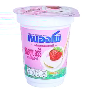 pdc_หนองโพ โยเกิร์ตผสมสตรอเบอร์รี่ 130 ก.