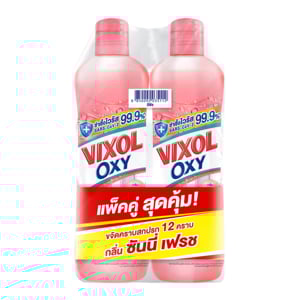 pdc_วิกซอล อ๊อกซี่ น้ำยาทำความสะอาดห้องน้ำ และสุขภัณฑ์ กลิ่นซันนี่ เฟรช 700 มล. แพ็ค 2