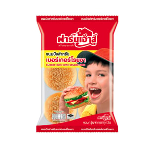 pdc_ฟาร์มเฮ้าส์ ขนมปังสำหรับแฮมเบอร์เกอร์ 320 ก.