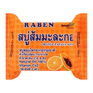 pdc_ราเบน สบู่ส้มและมะละกอ 130 ก.