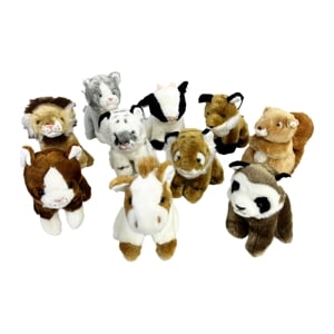 pdc_เบสิโค ตุ๊กตาเบบี้แอนนิมอล รุ่น PK-10496 ขนาด 18 ซม. คละสี