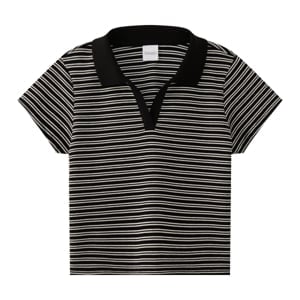 pdc_เบสิโค เสื้อโปโล สำหรับผู้หญิง รุ่น FPET25Q3LC001 สีเทา