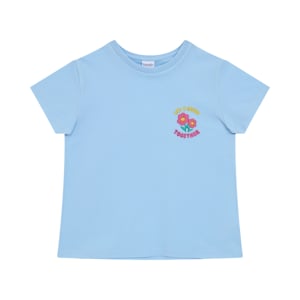 pdc_เบสิโค เสื้อยืดเด็กหญิง สีฟ้า