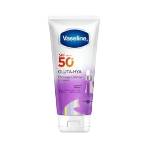 pdc_วาสลีน กลูต้า-ไฮยา โฟโตเอจ ดีเฟนซ์ยูวีเซรั่ม SPF50+ PA++++ 150 มล.