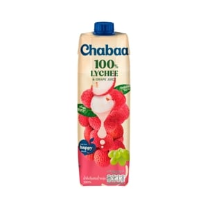 pdc_ชบา น้ำลิ้นจี่ผสมน้ำองุ่น 100% 1000 มล.