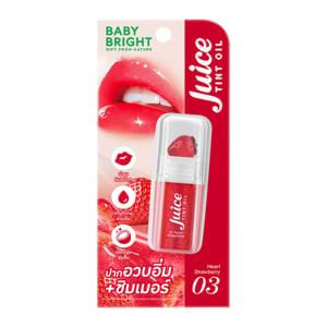 pdc_เบบี้ไบร์ท จูซทินท์ออยล์ 3.1 ก. 03 ฮาร์ทสตรอว์เบอร์รี