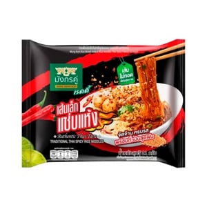 pdc_มังกรคู่ เรดดี้ ก๋วยเตี๋ยวเส้นเล็กกึ่งสำเร็จรูป รสแซ่บแห้ง 81 ก.