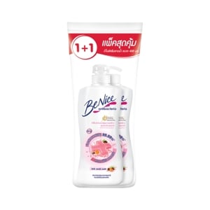 pdc_บีไนซ์ ครีมอาบน้ำ สูตรคลีนแอนด์แคร์ 450 มล.แพ็ค 1+1