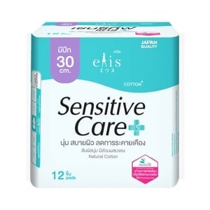 pdc_เอลิส ผ้าอนามัย แบบมีปีก รุ่นเซนซิทีฟแคร์ ขนาด 30 ซม. 12 ชิ้น