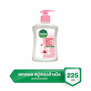 pdc_เดทตอล สบู่เหลวล้างมือ แอนตี้แบคทีเรีย สูตรสกินแคร์ 225 มล.