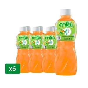 pdc_กาโตะ น้ำส้ม 25% ผสมวุ้นมะพร้าว 250 มล. แพ็ค 6