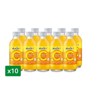 pdc_ดับเบิ้ลซี เครื่องดื่มวิตามิน รสส้มและเลเมอน 160 มล. x 10 ขวด
