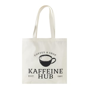 pdc_เบสิโค กระเป๋าผ้าลาย Kaffeine Hub