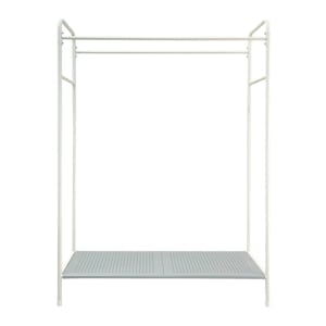 pdc_เบสิโค ราวตากผ้าขนหนู ทรงตัวที ขนาด 38 x 78 x 89 ซม. สีงาช้าง