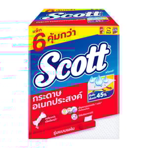 pdc_สก๊อตต์ กระดาษอเนกประสงค์ 84 แผ่น แพ็ค 6