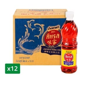 pdc_ทิพรส น้ำปลาแท้ 500 มล. แพ็ค 12