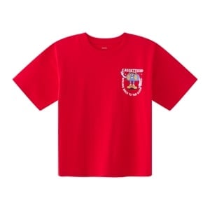 pdc_เบสิโค เสื้อยืดสำหรับเด็กชาย รุ่น FVDS2511LB020 สีแดง