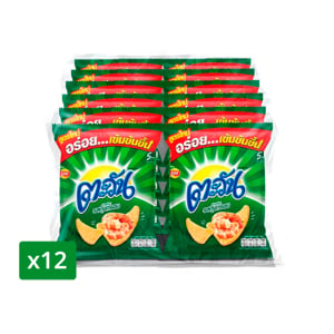 pdc_ตะวัน ขนมอบกรอบ รสกุ้งกรอบ 14 ก. แพ็ค 12