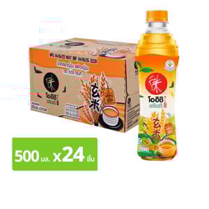 pdc_โออิชิ กรีนที ชาเขียว รสข้าวญี่ปุ่น 500 มล. แพ็ค 24