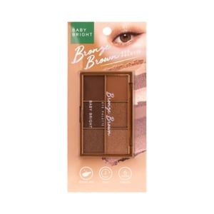 pdc_เบบี้ไบร์ท บรอนซ์บราวน์อายพาเลท 0.7 ก. x 6 สี