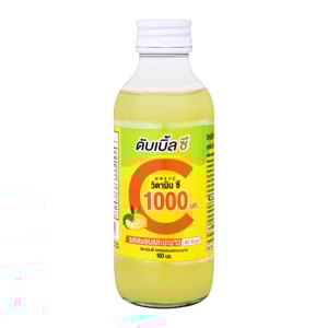 pdc_ดับเบิ้ล ซี เครื่องดื่มวิตามินซี 200% รสเลมอนและมะนาว 160 มล.