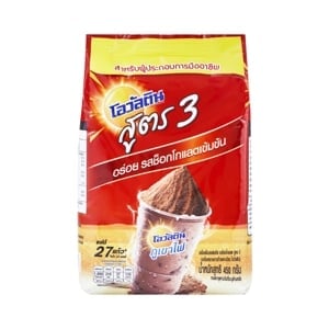 pdc_โอวัลติน เครื่องดื่มมอลต์สกัด รสช็อกโกแลต สูตร 3 ขนาด 450 ก.