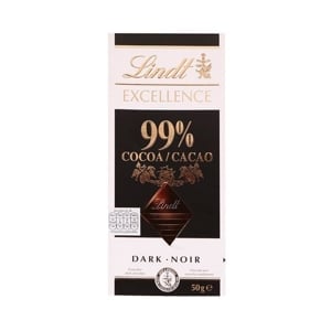 pdc_ลินด์ เอ็กเซอร์แลนซ์ ดาร์ก 99% โกโก้ ดาร์กช็อกโกแลต 50 ก.