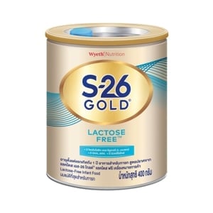pdc_เอส-26 โกลด์ อาหารสำหรับเด็กทารก สูตรแลคโตสฟรี 400 ก.