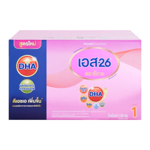 pdc_เอส-26 เอสเอ็มเอ 360 สมาร์ท แคร์ สูตร 1 นมผงดัดแปลงสำหรับทารก 3300 ก.