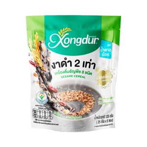pdc_ซองเดอร์ เครื่องดื่มธัญพืชโฮลเกรน 8 ชนิด ผสมงาดำหวานน้อย 25 ก. x 5 ชิ้น