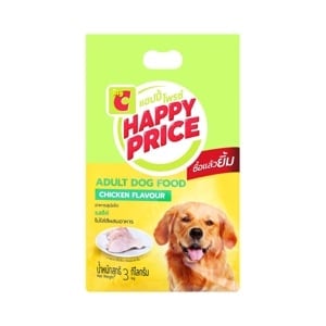 pdc_บิ๊กซี แฮปปี้ ไพรซ์ อาหารสุนัขชนิดเม็ด สำหรับสุนัขโต รสไก่ 3 กก.