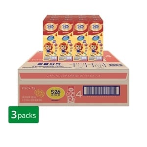 pdc_เอส-26 โกลด์ แอดวานซ์ นมยูเอชที สูตร 4 รสจืด 180 มล. x 36 ชิ้น