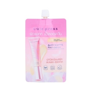 pdc_คิวท์เพรส รองพื้นเนื้อแมทท์ แอรี่ฟาวเดชั่น สี 03 5 ก.
